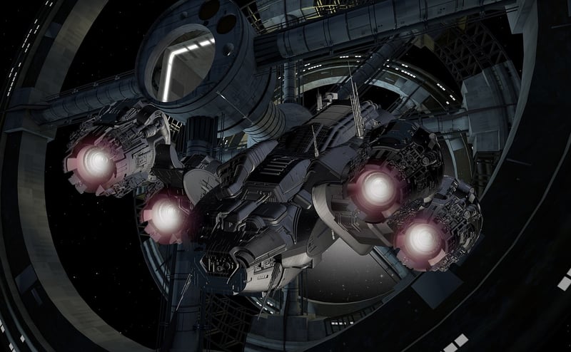 Futuristic Spacecraft